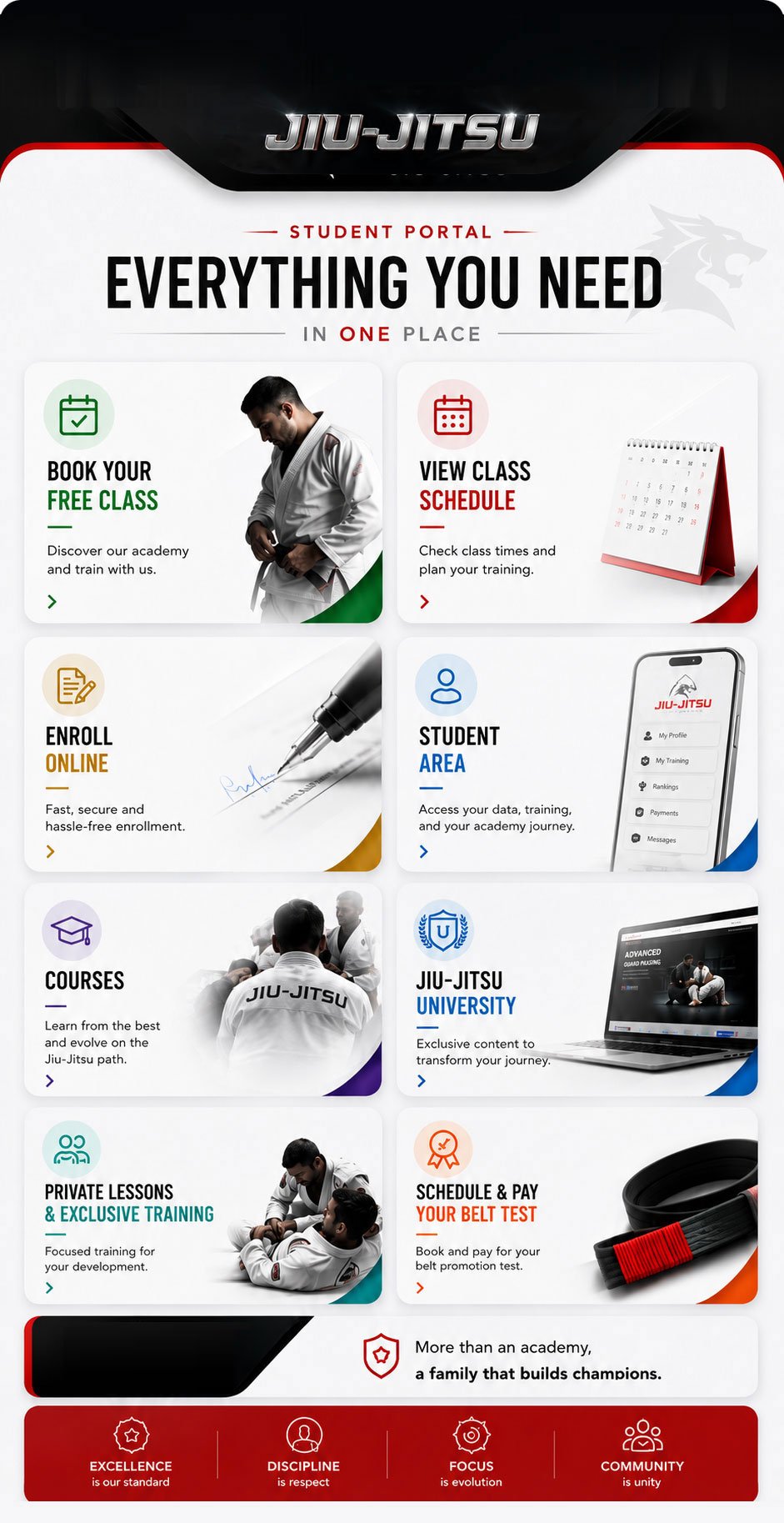 Student portal — Murcia Top Team