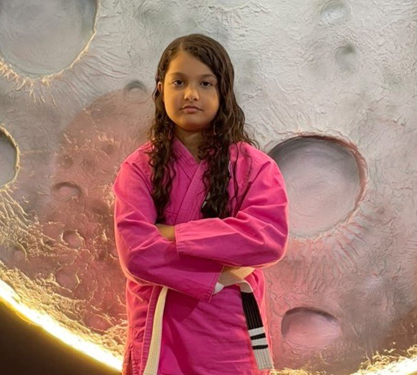 Isabela Sandre Prates — Faixa Branca 2º Grau | Atleta Federado BJJLF, Federação de Jiu-Jitsu