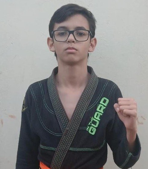 Heitor Taveira Teixeira — Faixa Laranja | Atleta Federado BJJLF, Federação de Jiu-Jitsu