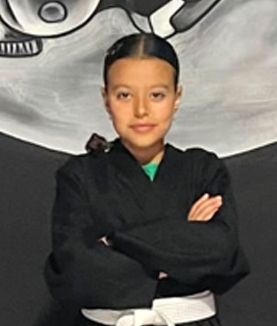 Maria Júlia Gutierrez — Faixa Branca | Atleta Federado BJJLF, Federação de Jiu-Jitsu