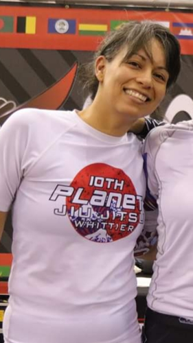 Atleta de Jiu-Jitsu Amber Mendoza 10th Planet Youth Center USA  