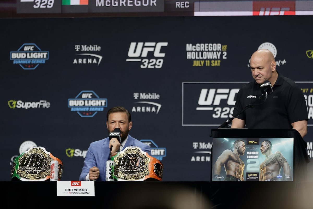 Dana White projeta futuro de McGregor em caso de vitória no UFC 329: “Tudo é possível” — Federação de Jiu-Jitsu