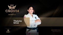 Thalyta Silva Entra na Disputada Divisão dos Leves do The Crown — Federação de Jiu-Jitsu