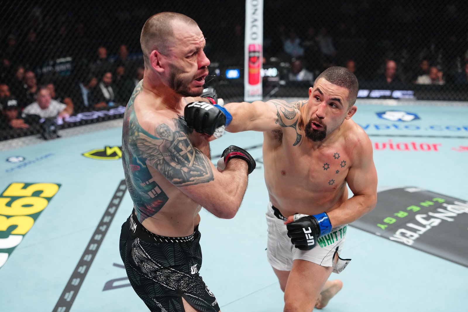 destaques! Robert Whittaker cracks Nikita Krylov’s jaw in successful 205-pound debut | UFC 329 — Federação de Jiu-Jitsu