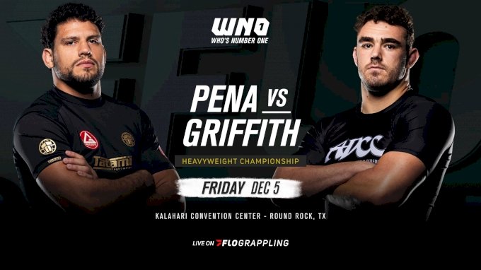 WNO 31: Pena vs. Griffith — card completo e prévia do evento — Federação de Jiu-Jitsu