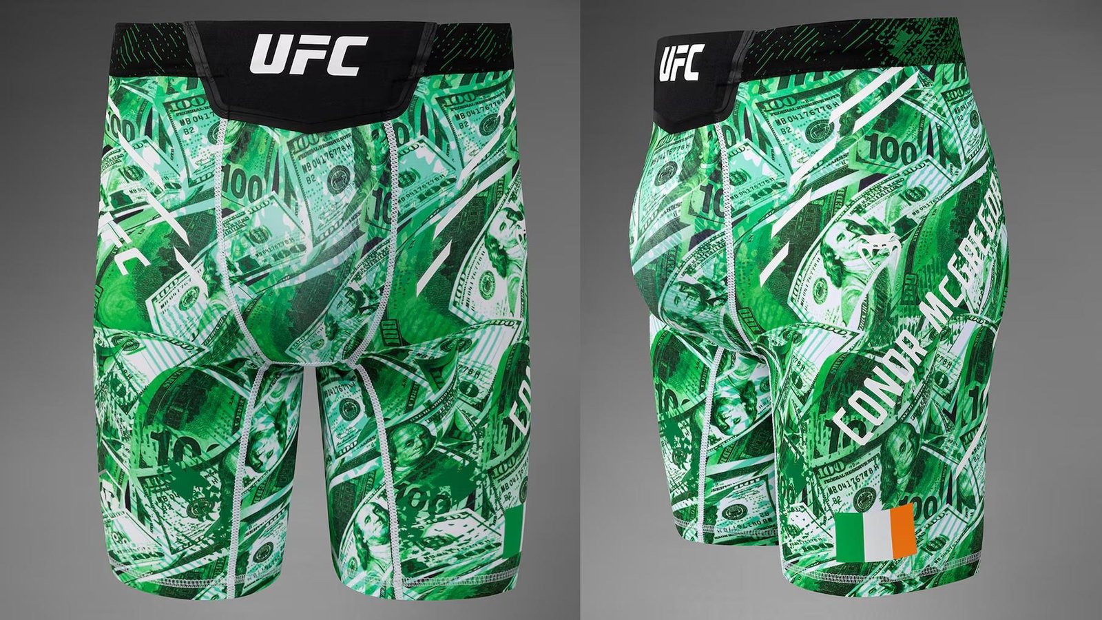 Money Mac! Conor McGregor ganha shorts de luta personalizados para o UFC 329 — Federação de Jiu-Jitsu