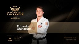 Eduardo Granzotto, da CheckMat, entra na grade do The Crown na categoria dos penas — Federação de Jiu-Jitsu