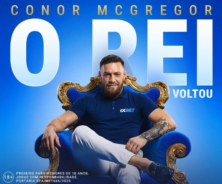 1xBet anuncia Conor McGregor como novo embaixador da marca — Federação de Jiu-Jitsu, Brazilian Jiu-Jitsu Federation