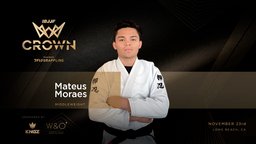 Mateus Moraes, da Brasa CTA, entra em cena no The Crown — Federação de Jiu-Jitsu