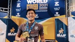 Campeã Pan No-Gi Alex Enriquez mira sua primeira medalha de ouro mundial no No-Gi — Federação de Jiu-Jitsu, Brazilian Jiu-Jitsu Federation