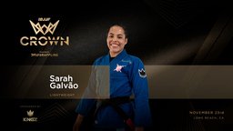 Sarah Galvão Traz Seu Momento para a Divisão Leve de The Crown — Federação de Jiu-Jitsu