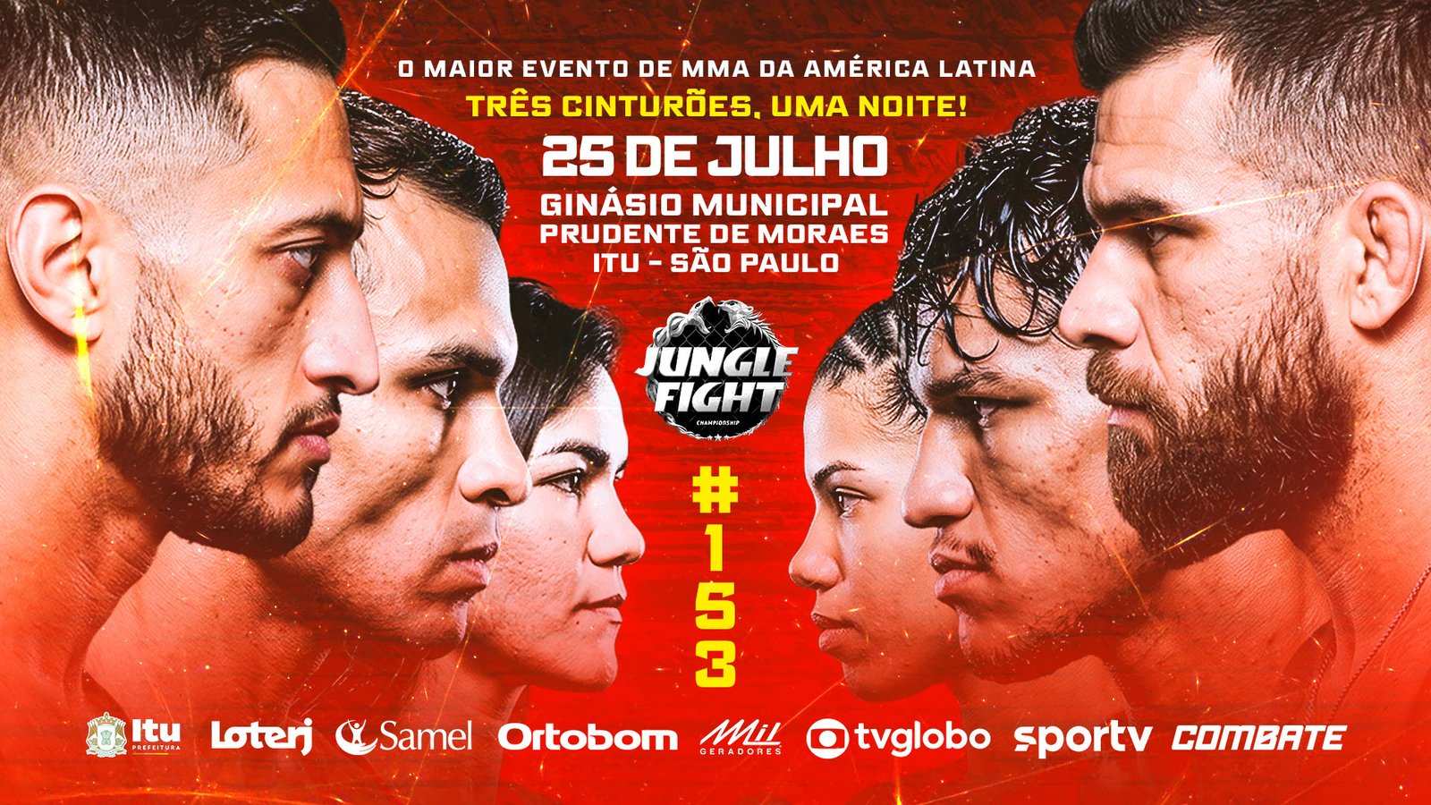 Jungle Fight gigante: evento volta a Itu (SP) após 11 anos com três disputas de cinturão — Federação de Jiu-Jitsu