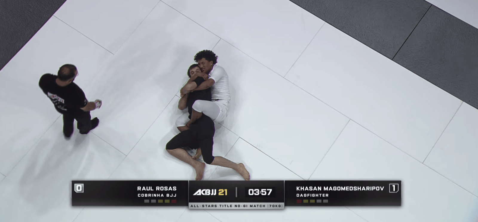 Melhores momentos: Raul Rosas Jr. estrangula Khasan Magomedsharipov e conquista título do ACBJJ, encara Zabit — Federação de Jiu-Jitsu