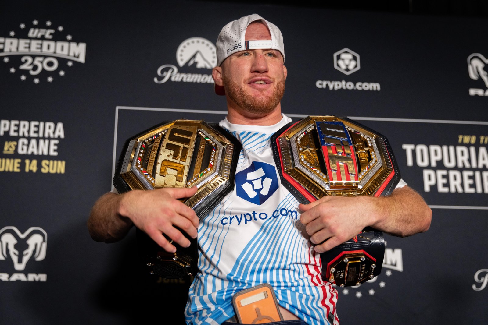 Lutador do meio do ano de 2026 do MMA Fighting: Justin Gaethje — Federação de Jiu-Jitsu