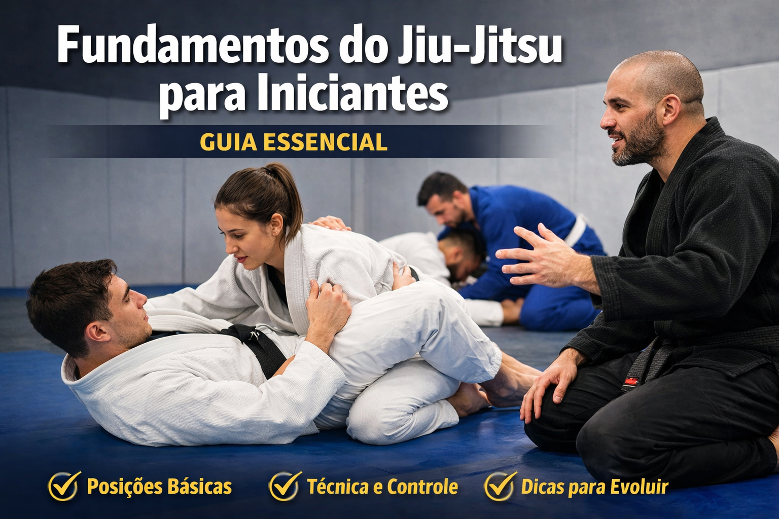 Fundamentos do Jiu-Jitsu para Iniciantes: Guia Essencial — Federação de Jiu-Jitsu