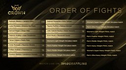 A Ordem das Lutas do IBJJF Crown: O Maior Evento de 2023 Está Aqui! — Federação de Jiu-Jitsu