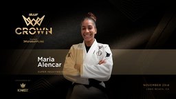 Maria Alencar, do Atos, fará sua estreia na faixa-preta no The Crown! — Federação de Jiu-Jitsu, Brazilian Jiu-Jitsu Federation