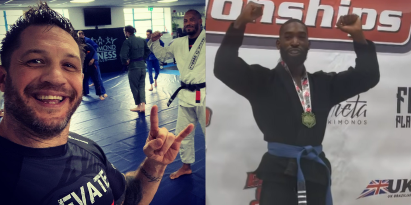 Rapper britânico Tinie Tempah diz que Tom Hardy o introduziu ao Jiu-Jitsu — Federação de Jiu-Jitsu