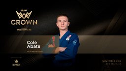 O Prodígio da AOJ Cole Abate Está Confirmado Para Sua Estreia no Crown! — Federação de Jiu-Jitsu