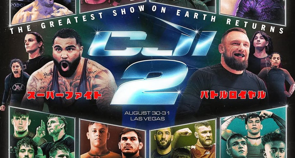 Resultados do Craig Jones Invitational CJI 2 — Federação de Jiu-Jitsu