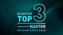 TOP 3 RANKING GI MASTER 1-7 — Temporada 2024/2025 — Federação de Jiu-Jitsu
