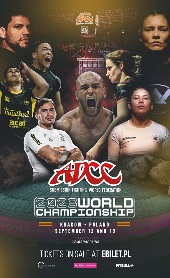 Campeonato Mundial ADCC 2026 é Anunciado — Federação de Jiu-Jitsu