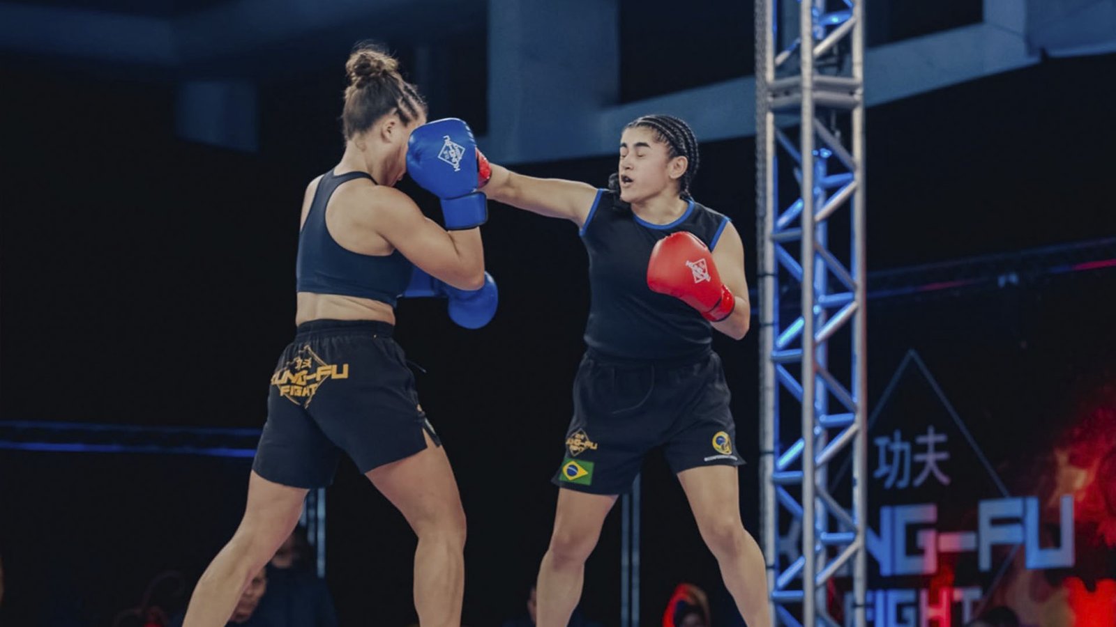 Andressa Garcia e Elisvaldo Cardoso conquistam cinturões no 43º Kung-Fu Fight — Federação de Jiu-Jitsu