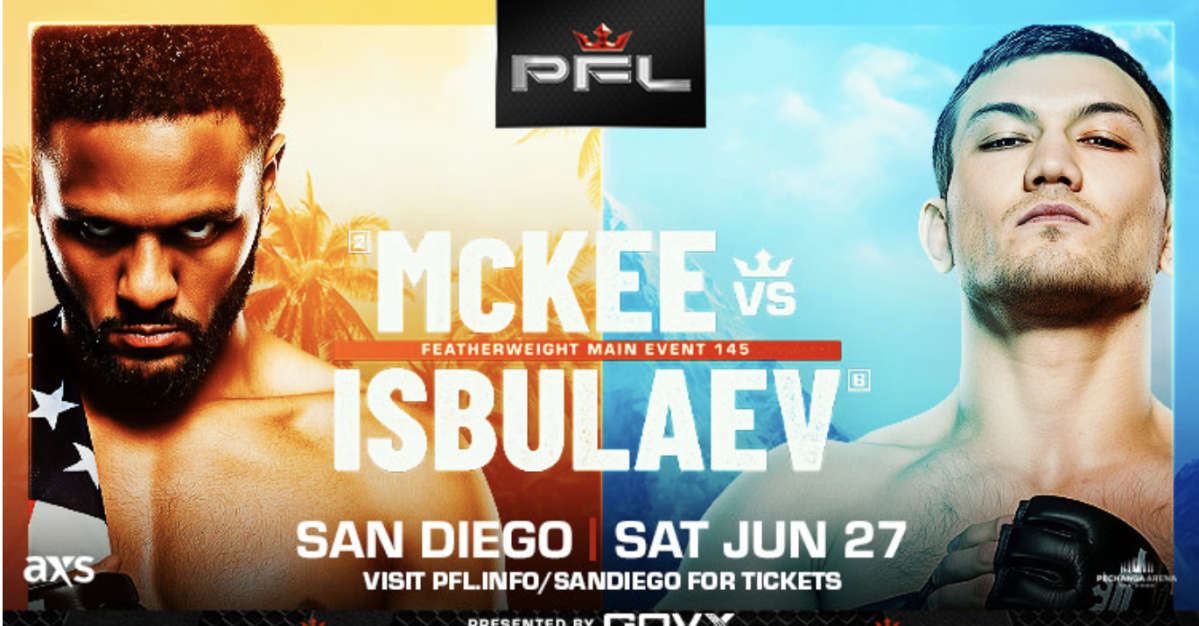 Card completo do PFL San Diego definido: McKee Jr. vs. Isbulaev lidera a noite — Federação de Jiu-Jitsu