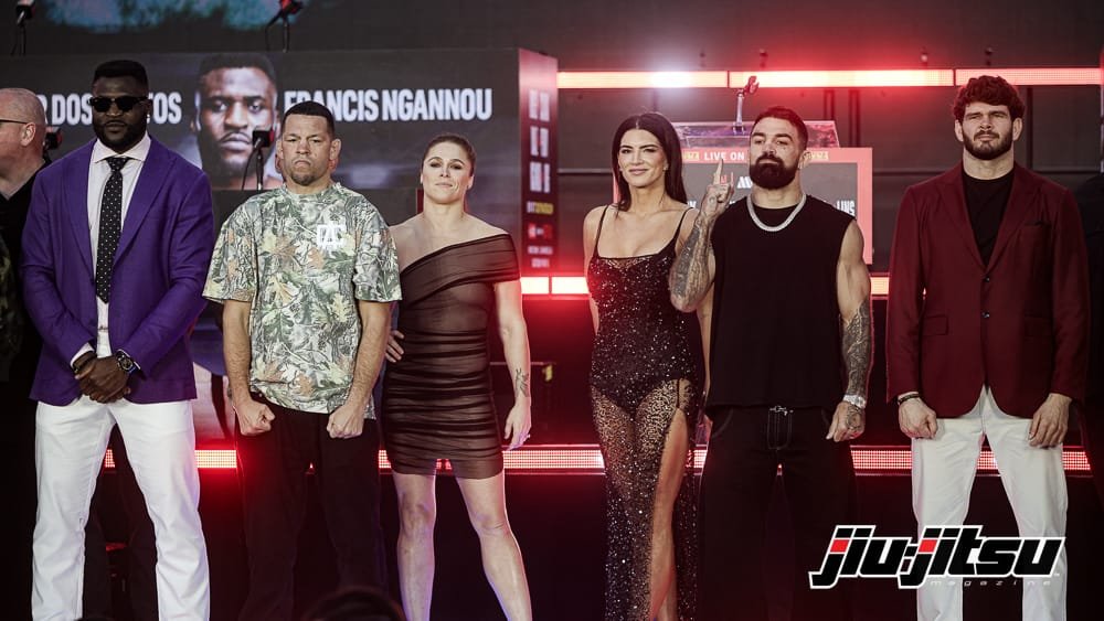 No Media Day, Ronda Rousey, Gina Carano e Nate Diaz Fizeram o MMA Parecer Grande de Novo — Federação de Jiu-Jitsu
