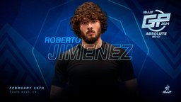 Campeão Mundial de No-Gi Absoluto Roberto Jimenez Confirmado para o GP de 29 de Fevereiro — Federação de Jiu-Jitsu