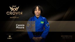 Estrela em Ascensão Cassia Moura Entra na Elite da Divisão Peso-Leve de The Crown — Federação de Jiu-Jitsu