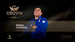 Mateo Cardona Traz Seu Jogo Explosivo para The Crown — Federação de Jiu-Jitsu