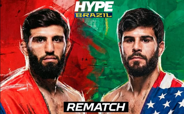 Arman Tsarukyan e Georgio Poullas confirmados para revanche submission-only no Brasil — Federação de Jiu-Jitsu
