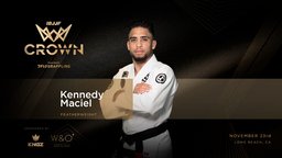 Kennedy Maciel Completa o Estrelado Chaveamento dos Penas em The Crown — Federação de Jiu-Jitsu