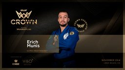 Erich Munis Retorna em Busca do Seu Segundo Título Consecutivo no The Crown — Federação de Jiu-Jitsu