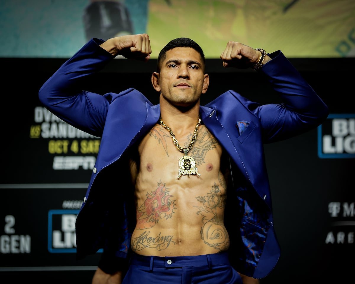 Alex Poatan estreia no top 4 dos pesos-pesados em novo ranking de IA do UFC — Federação de Jiu-Jitsu