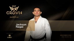 Campeão Mundial e Pan-Americano Jackson Nagai se Une à Disputada Divisão de Peso Médio no The Crown — Federação de Jiu-Jitsu