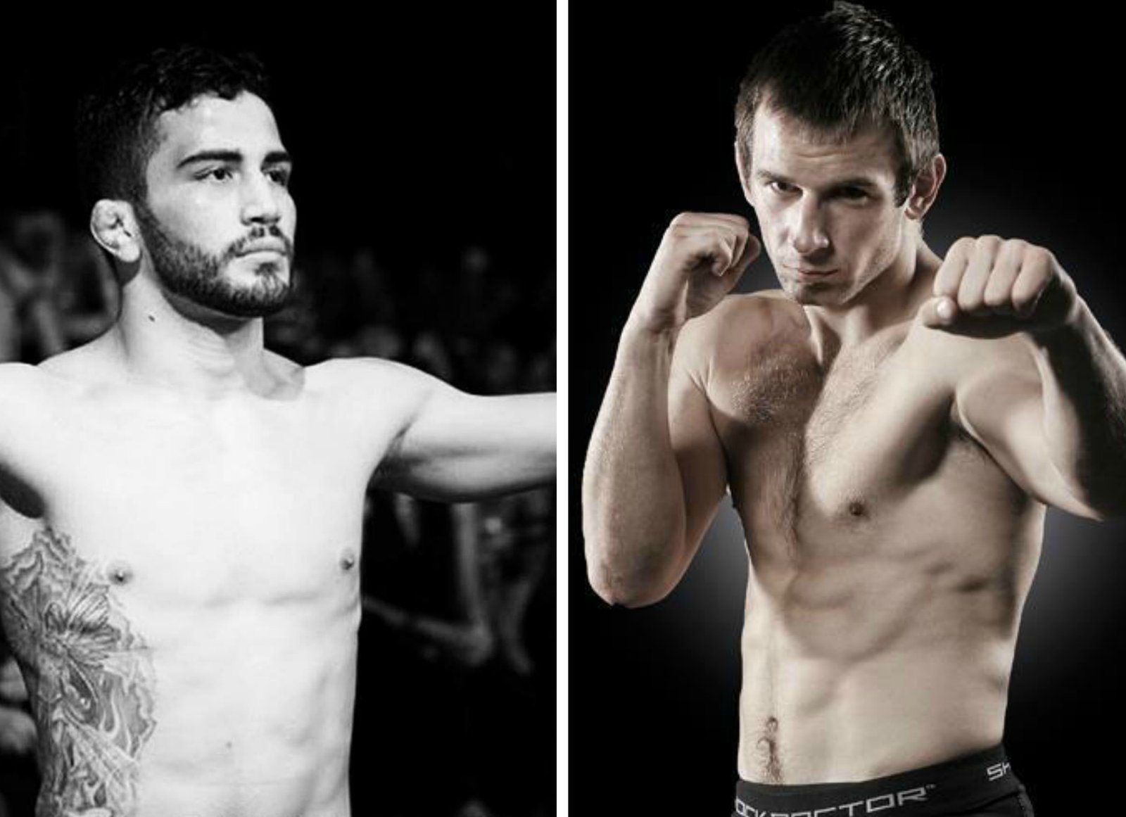 Gabriel Silva encara o polonês Kamil Lebkowski, no FEN 16, em Varsóvia — Federação de Jiu-Jitsu