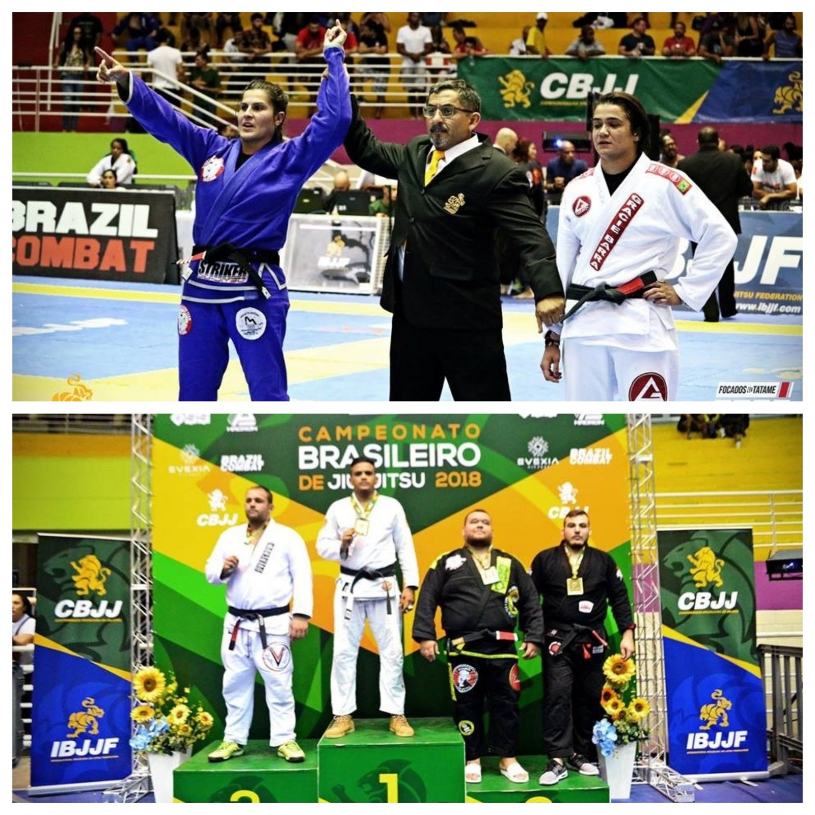 Fernanda Mazzelli e Gabriel Fedor levam prata e bronze no Brasileiro de jiu-jistu — Federação de Jiu-Jitsu