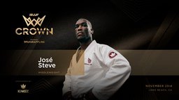 Campeão Mundial Faixa Marrom José Steve Garantiu Sua Vaga no The Crown! — Federação de Jiu-Jitsu
