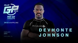 Devhonte Johnson Aceita Convite para o Grand Prix da IBJJF — Federação de Jiu-Jitsu