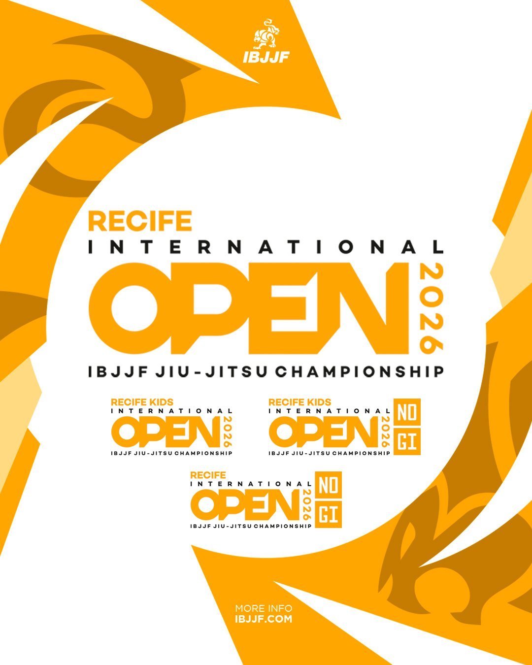 Recife International Open IBJJF 2026: guia de datas, inscrição e local — Federação de Jiu-Jitsu