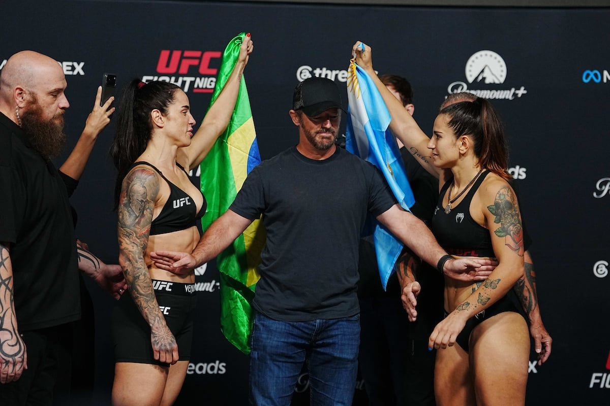Brasil vs Argentina! Rivalidade intensa devolve protagonismo ao MMA feminino no UFC — Federação de Jiu-Jitsu