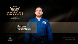 Campeão do Pan Mateus Rodrigues confirmado no The Crown! — Federação de Jiu-Jitsu
