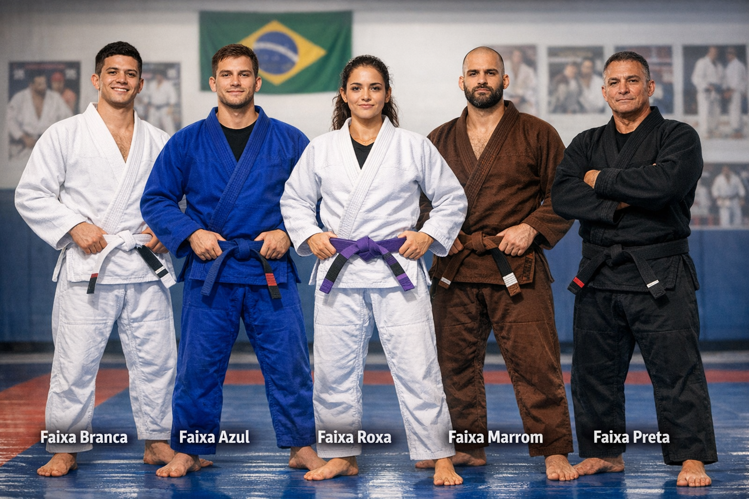 Sistema de Faixas no Jiu-Jitsu: o que se espera de cada graduação — Federação de Jiu-Jitsu, Brazilian Jiu-Jitsu Federation