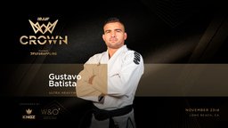 Tricampeão Mundial Gustavo Batista Sobe para o Ultra-Pesado em The Crown — Federação de Jiu-Jitsu