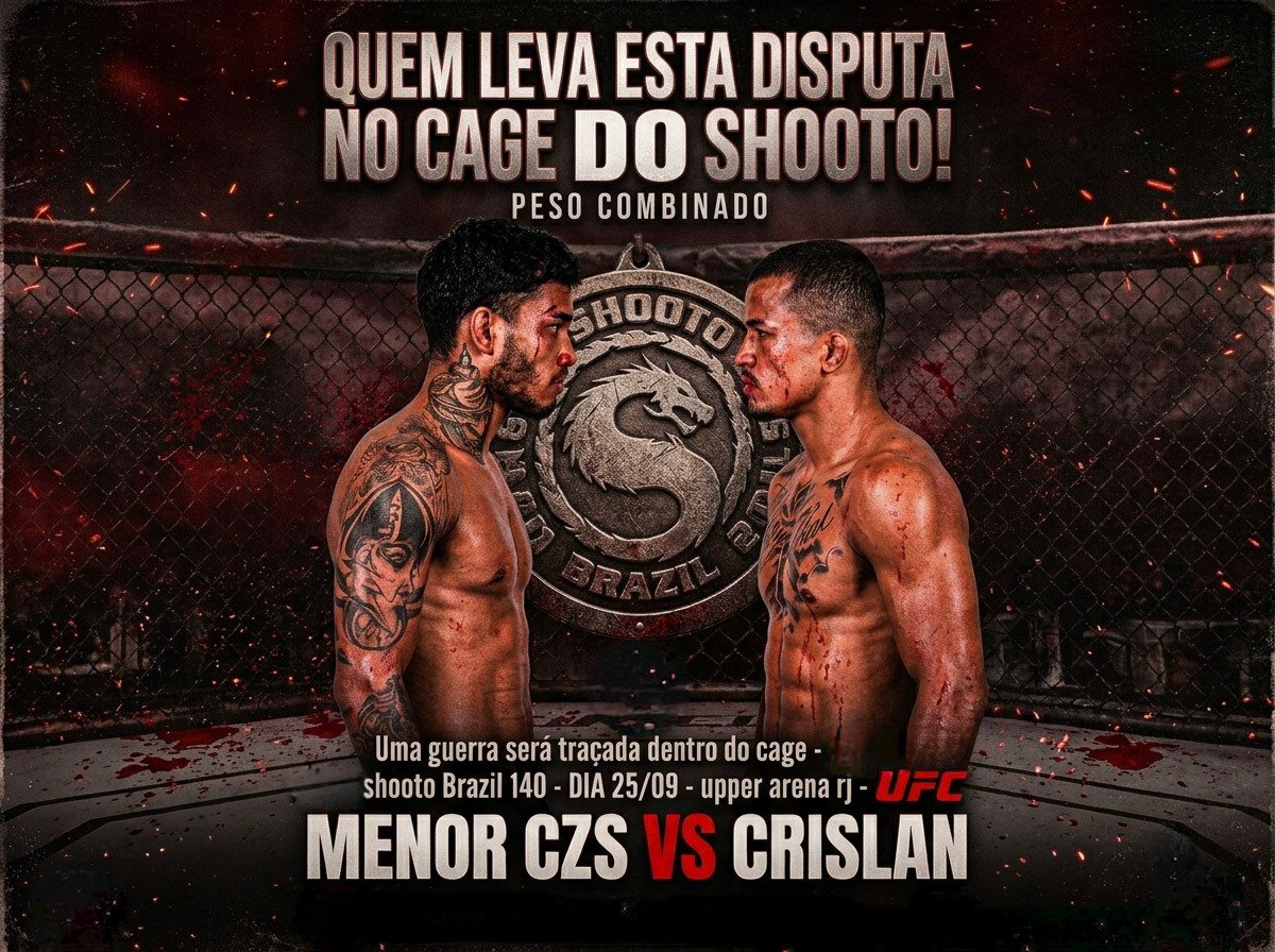 Campeão peso-mosca do Shooto Brasil faz duelo em peso combinado — Federação de Jiu-Jitsu, Brazilian Jiu-Jitsu Federation