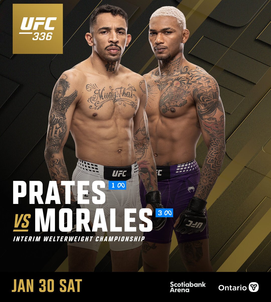 Carlos Prates x Michael Morales: UFC anuncia disputa de cinturão interino — Federação de Jiu-Jitsu, Brazilian Jiu-Jitsu Federation