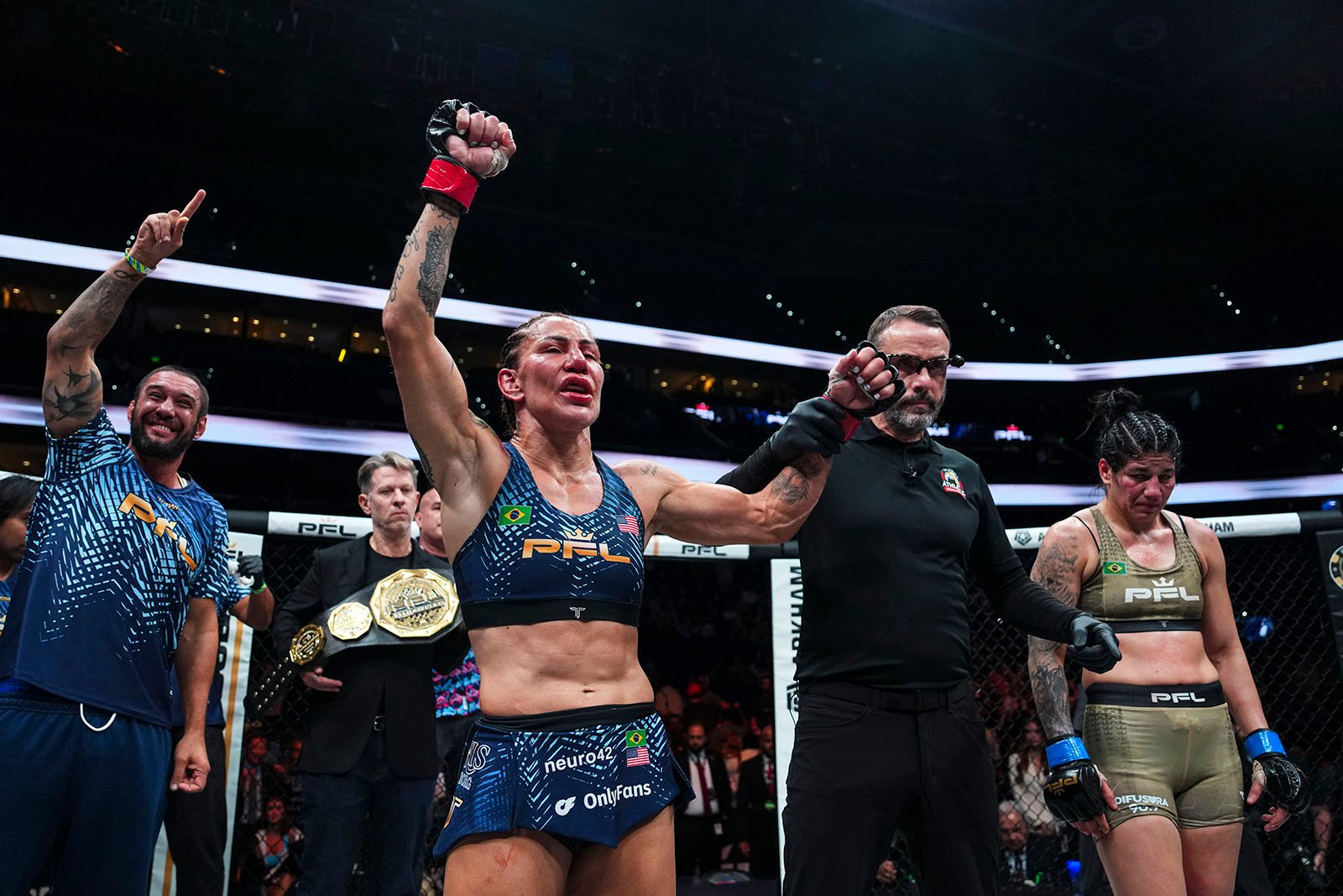 Cris Cyborg vence Ketlen Vieira na PFL Tampa e segue campeã — Federação de Jiu-Jitsu, Brazilian Jiu-Jitsu Federation