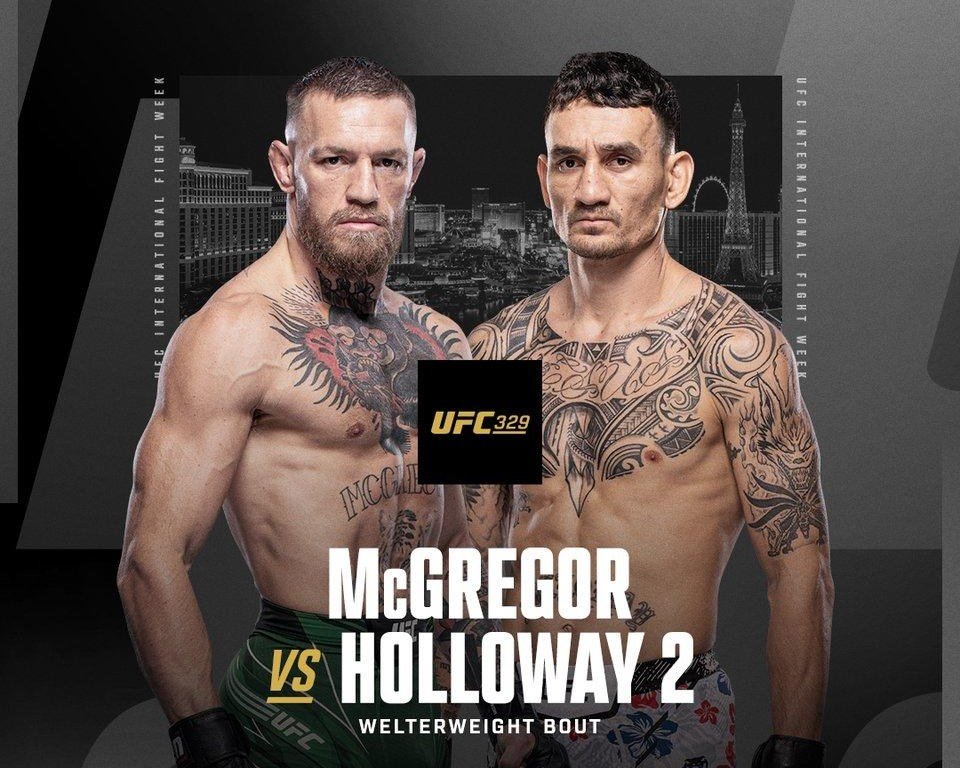 Card do UFC 329, horário, data e local | McGregor x Holloway 2 — Federação de Jiu-Jitsu